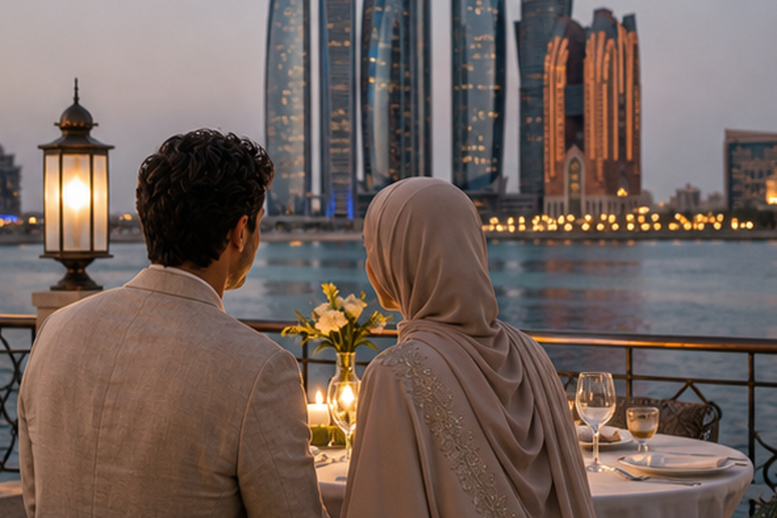 Abu Dhabi old money romantic travel style