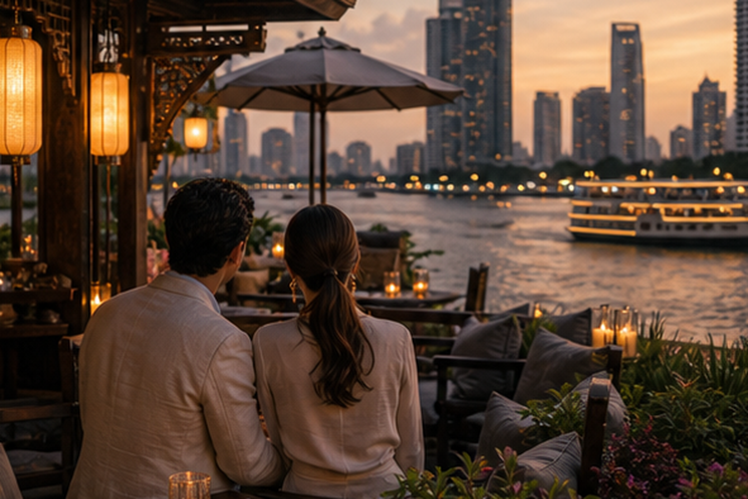 Bangkok romantic luxury dining