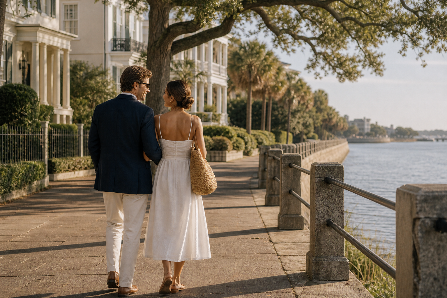 Charleston romantic places to visit