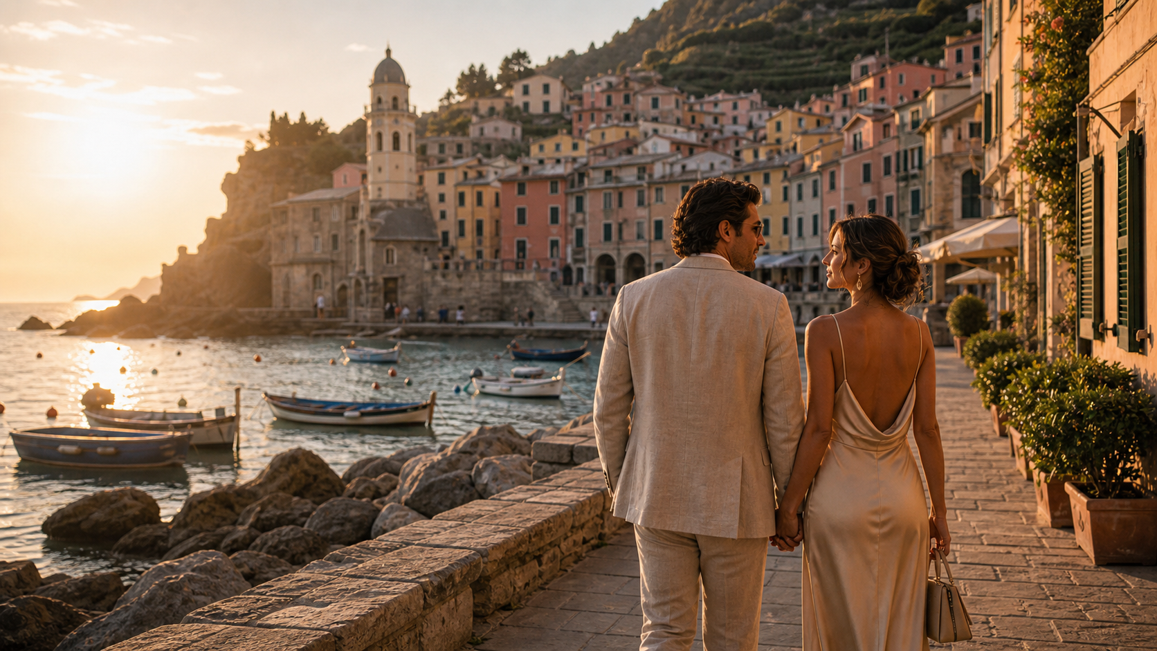 Romantic Cinque Terre attractions in Vernazza