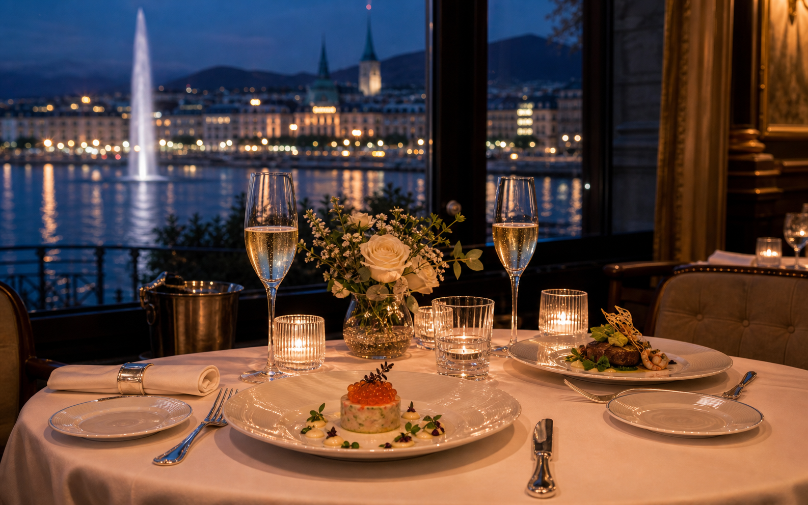 Geneva romantic restaurant recommendations