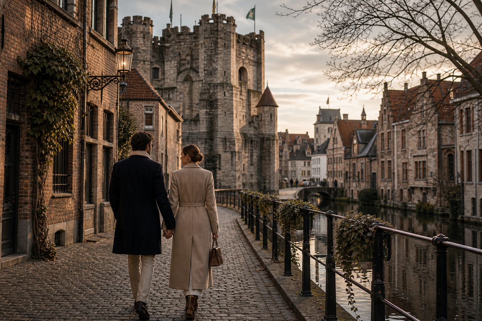 Ghent romantic places to visit