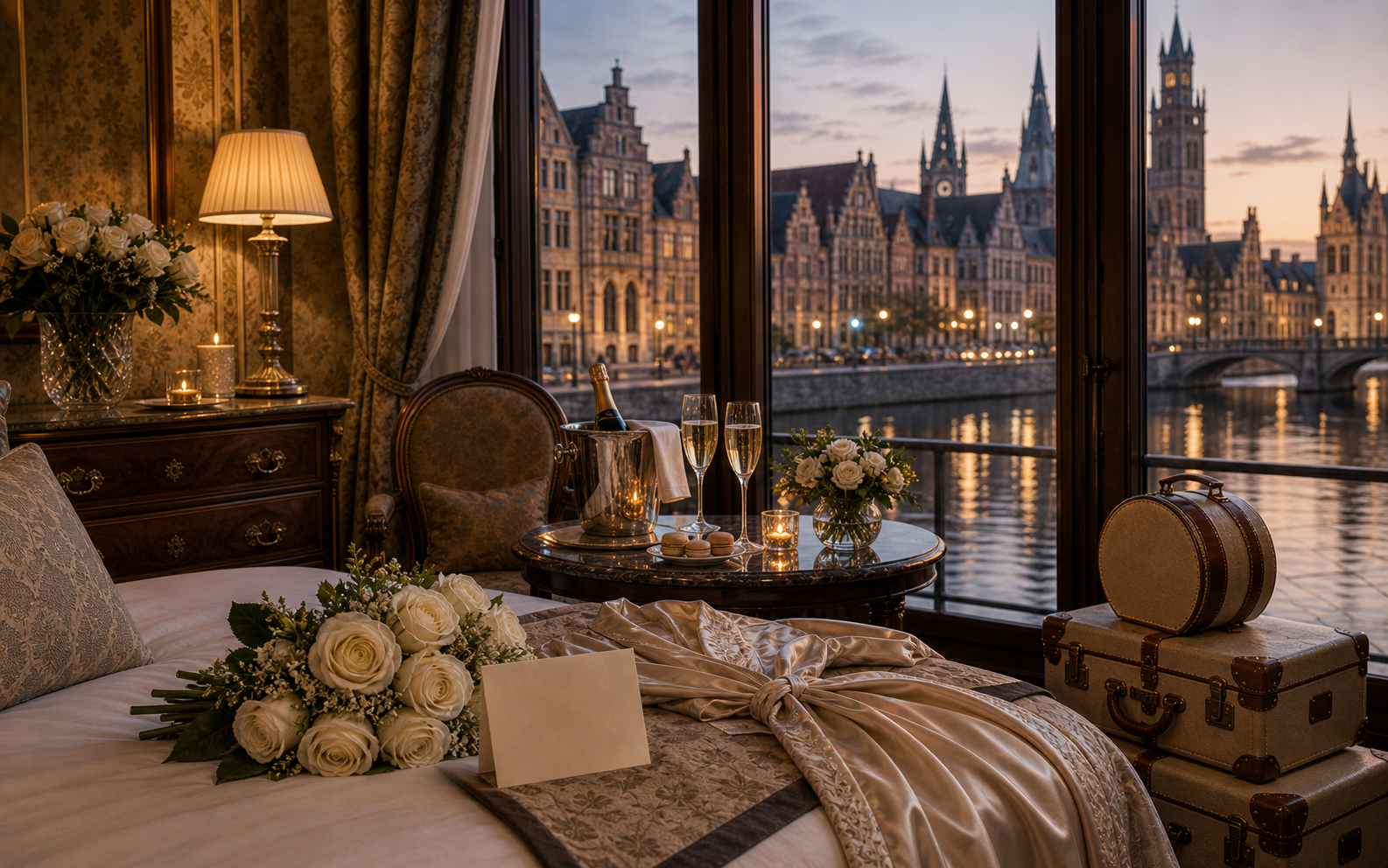 Ghent honeymoon and anniversary ideas
