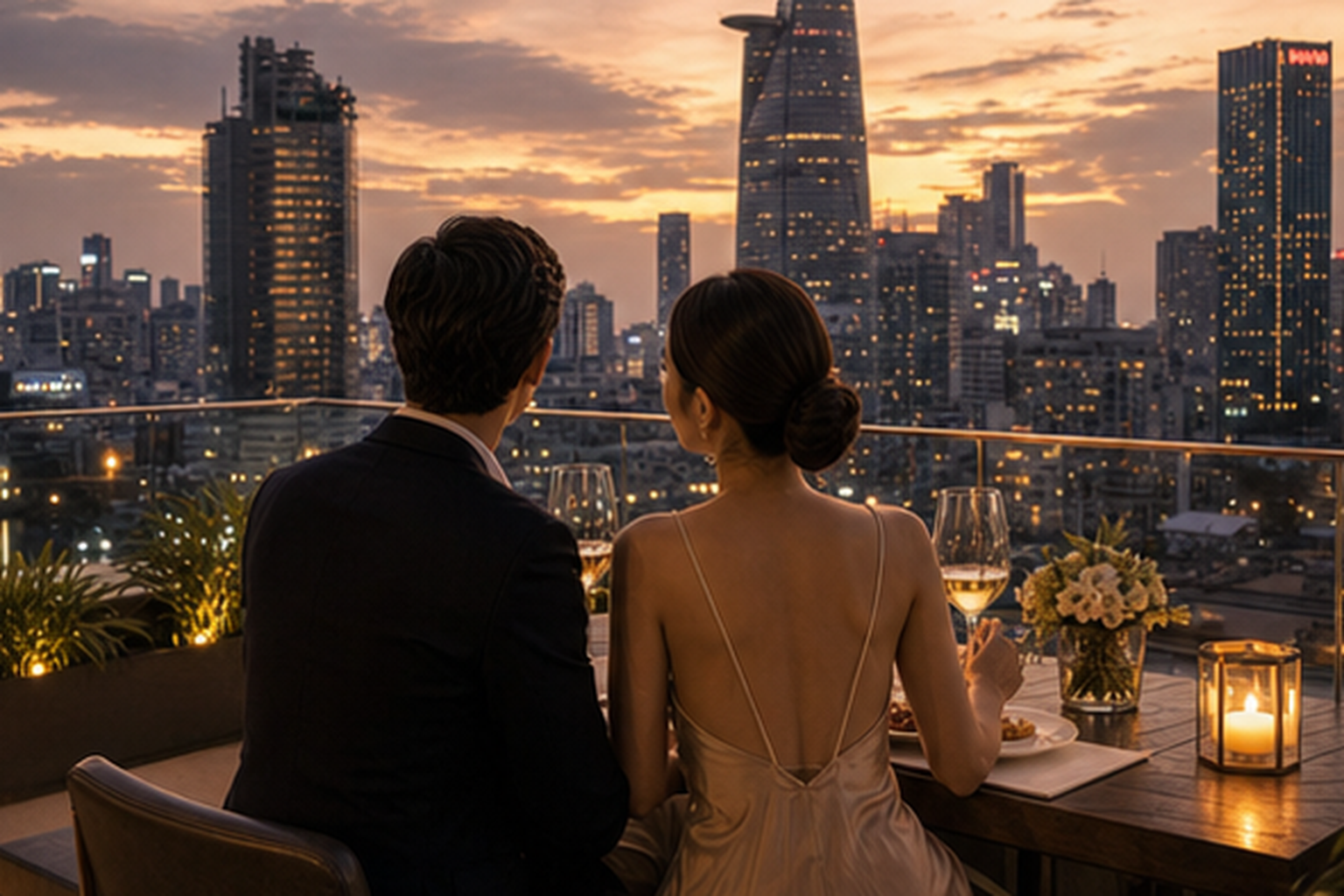 Ho Chi Minh City romantic luxury dining