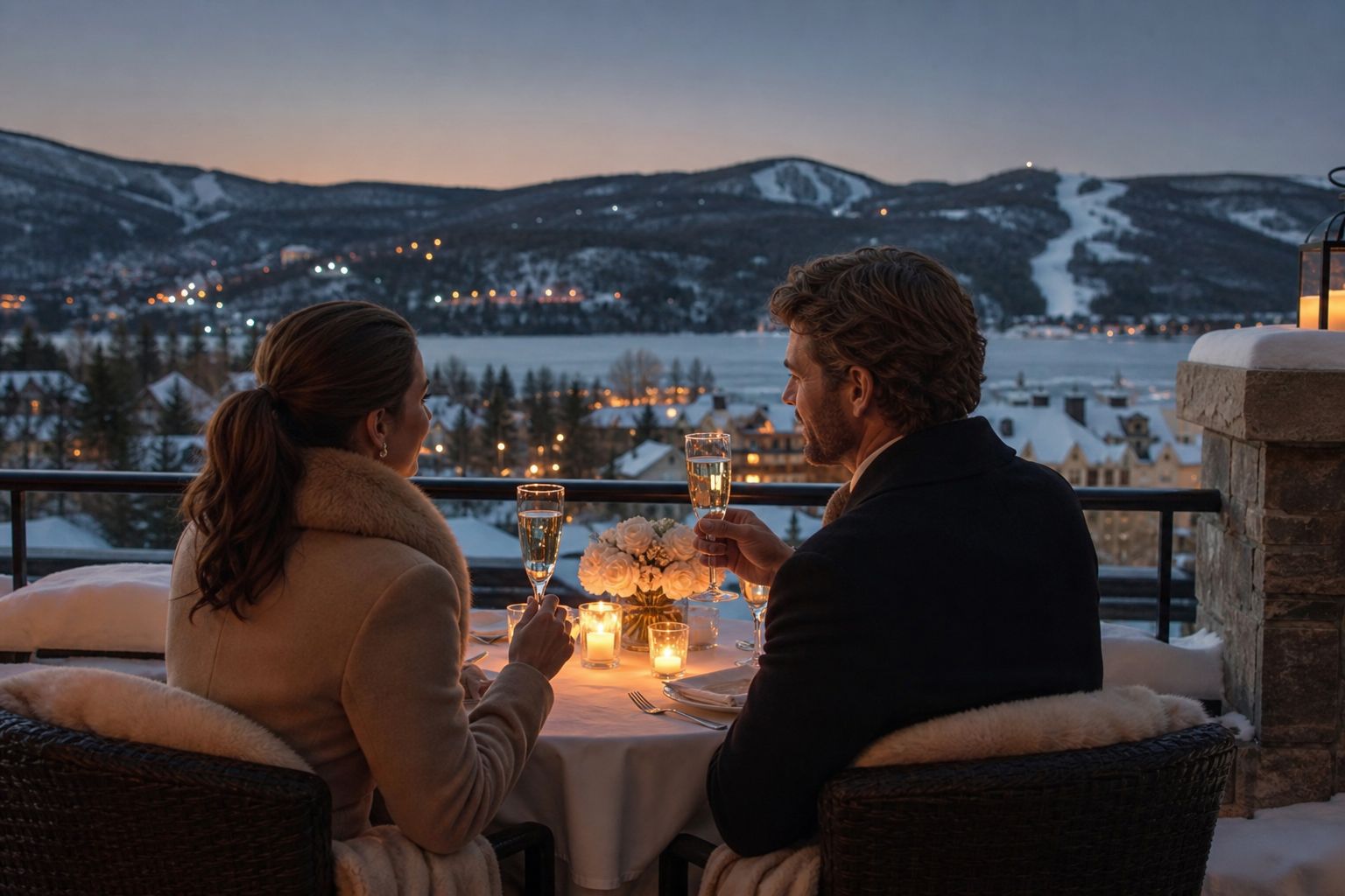 Romantic Luxury Quebec City romantic luxury dining