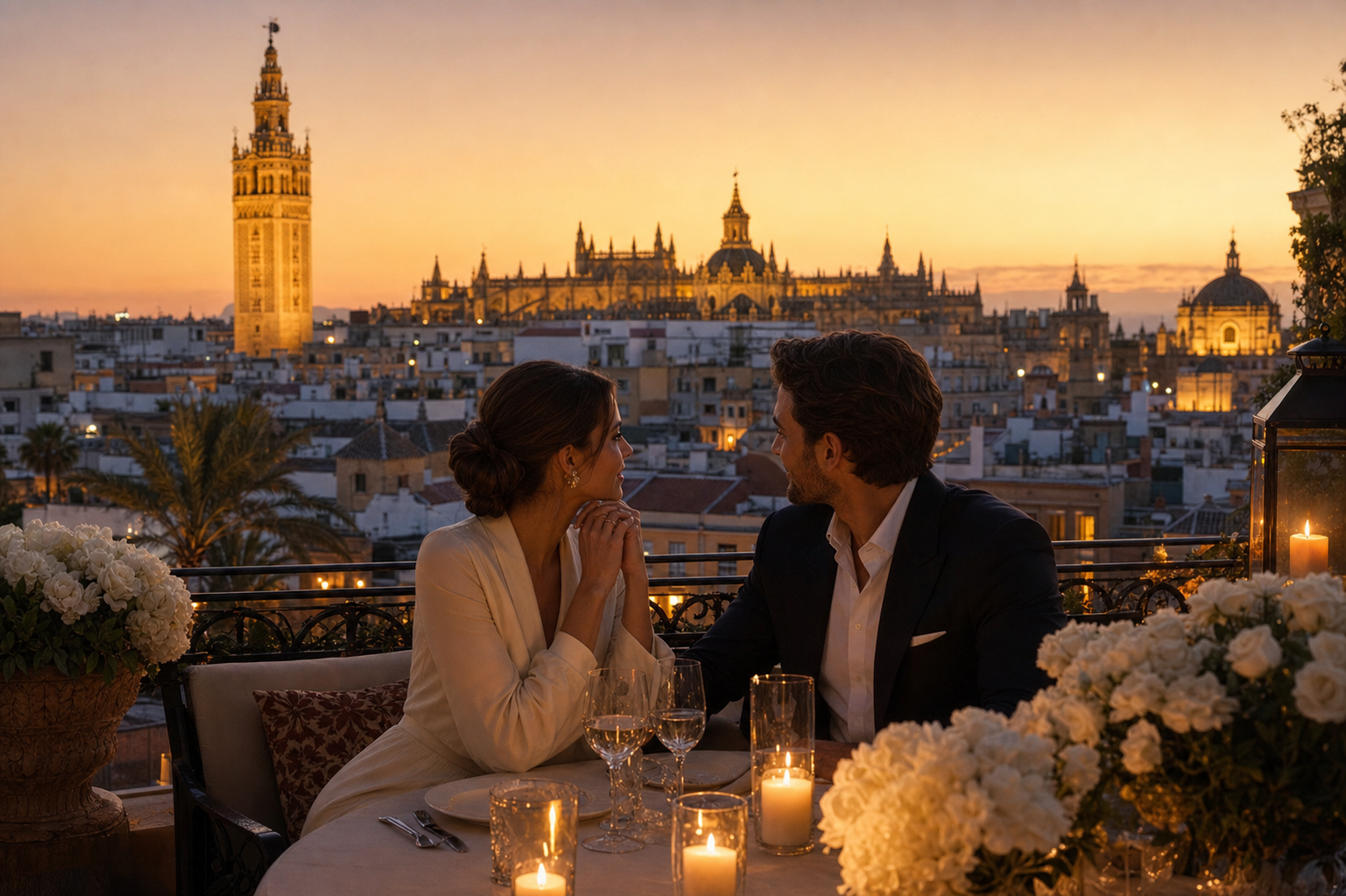 Romantic Luxury Sevilla honeymoon and anniversary ideas