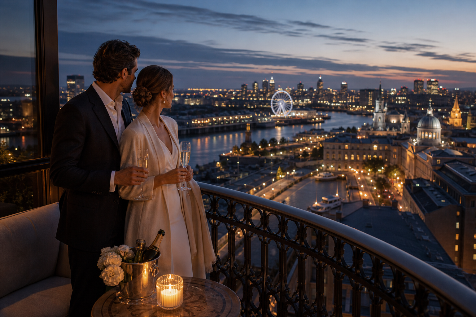 Romantic Luxury Montreal honeymoon and anniversary ideas