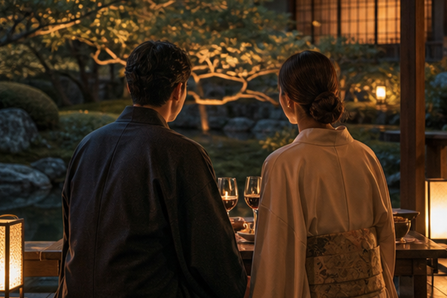 Kyoto romantic luxury dining