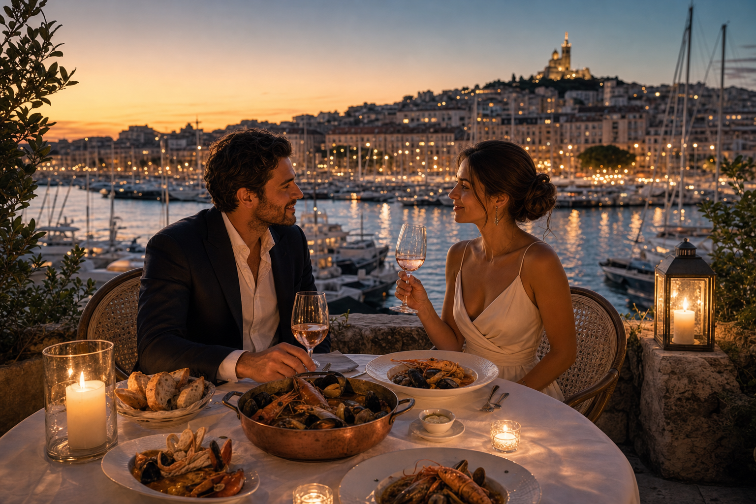 Romantic Luxury Marseille romantic luxury dining