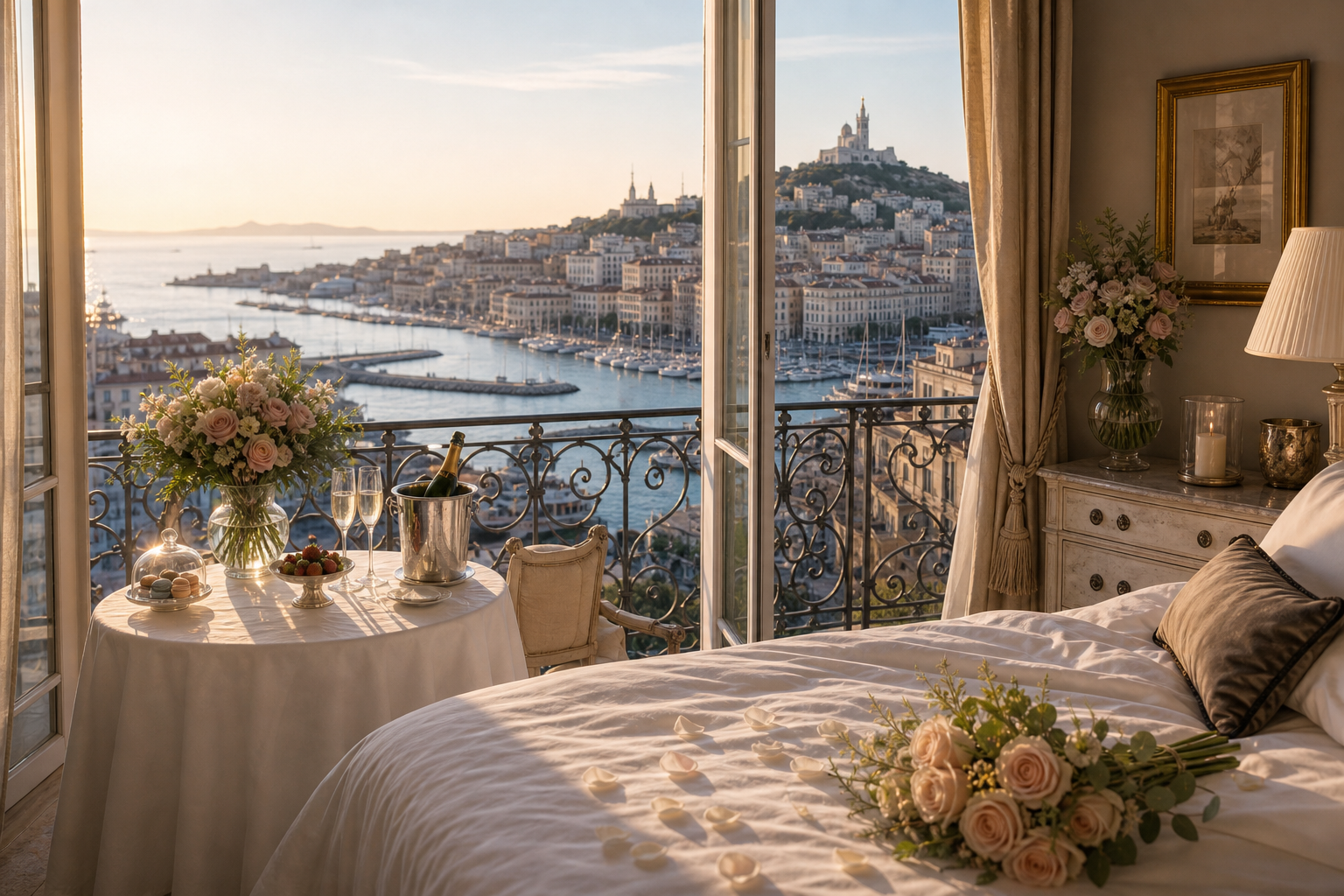 Romantic Luxury Marseille honeymoon and anniversary ideas