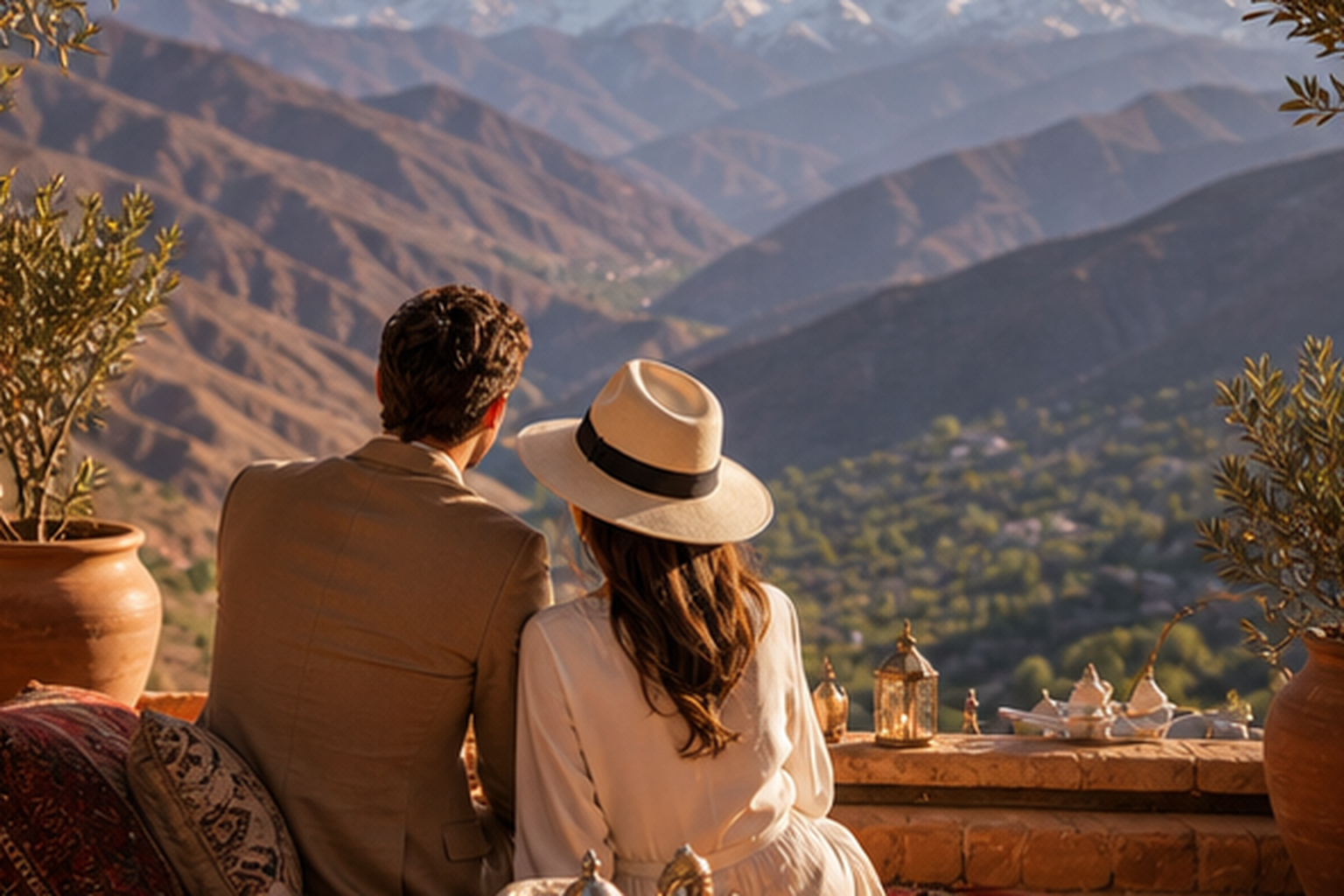 Morocco romantic luxury dining