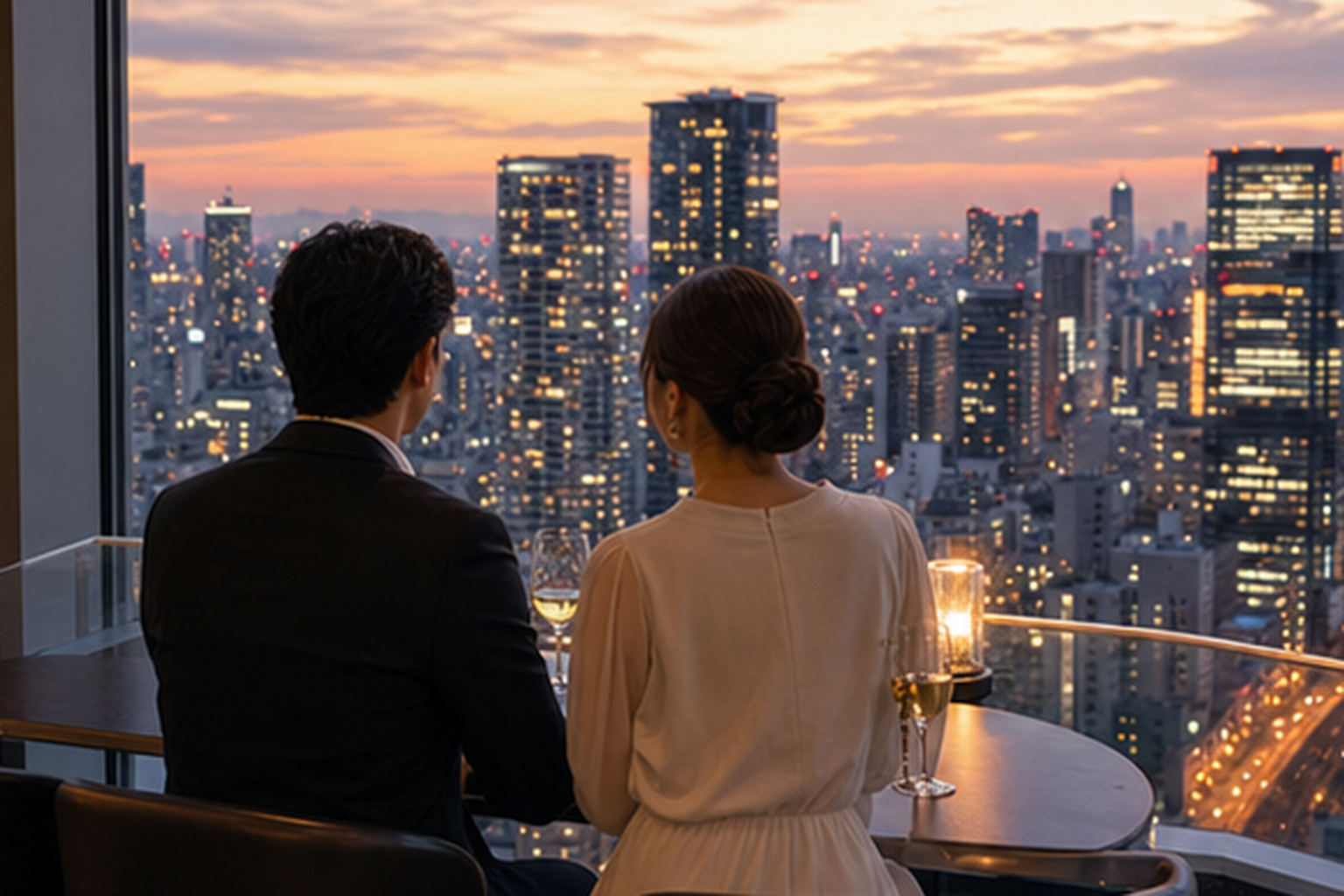 Osaka romantic luxury dining