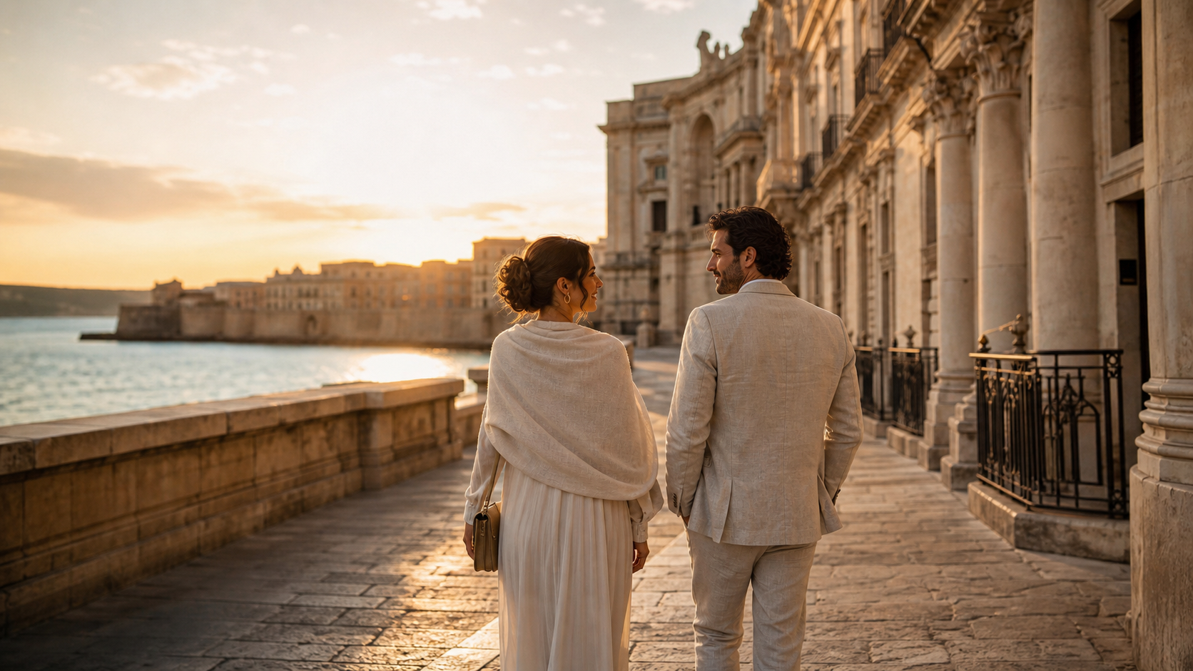 Romantic Sicily attractions in Ortigia for luxury couples